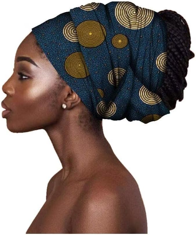 VeritableWax African Headwraps for Women Head Wraps Ankara Wrap Head Scarf - Image 1